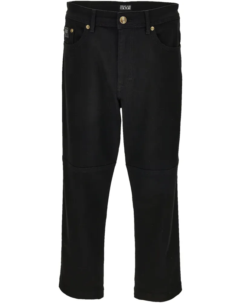 Versace Jeans Jeans mit geradem Bein - Schwarz Schwarz