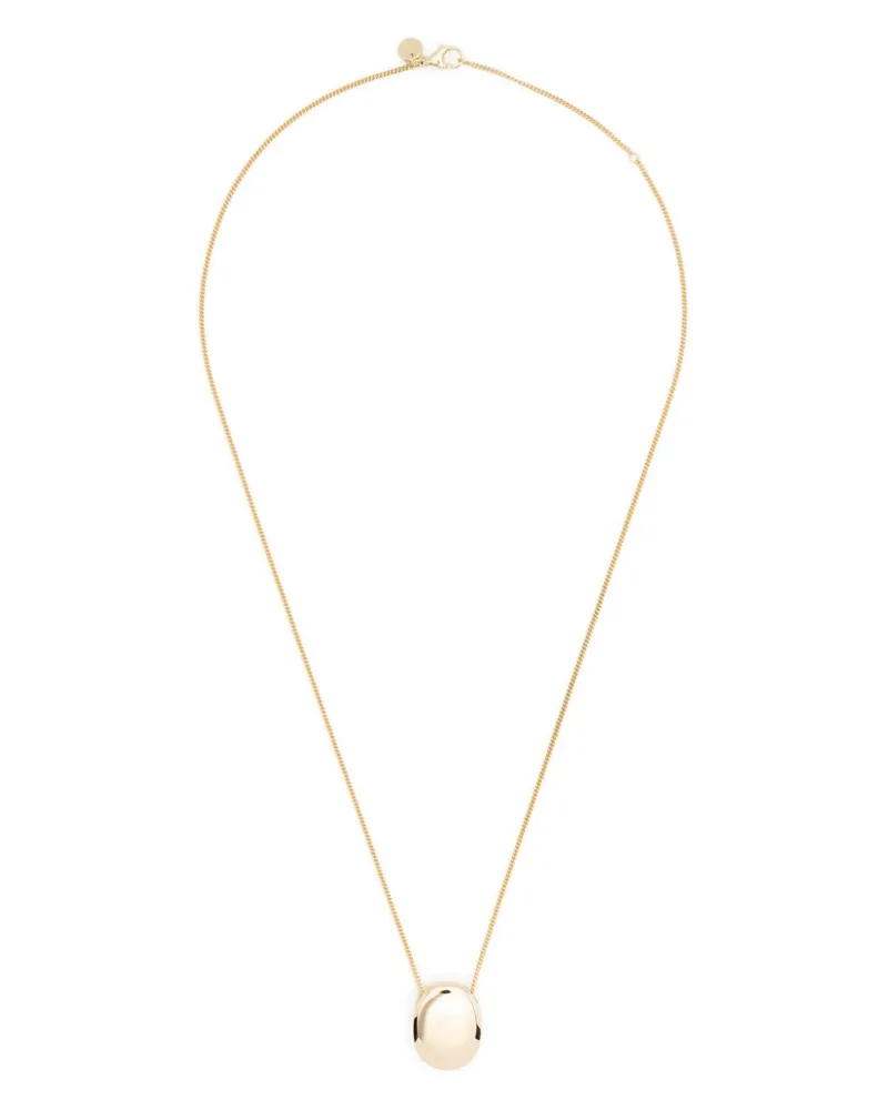Tom Wood Pebble necklace - Gold Gold