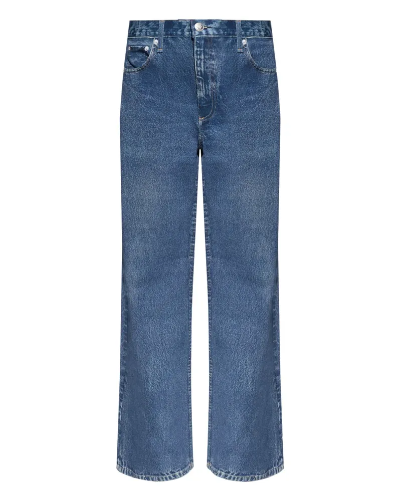 Rag & Bone Geknöpfte Jeans - Blau Blau