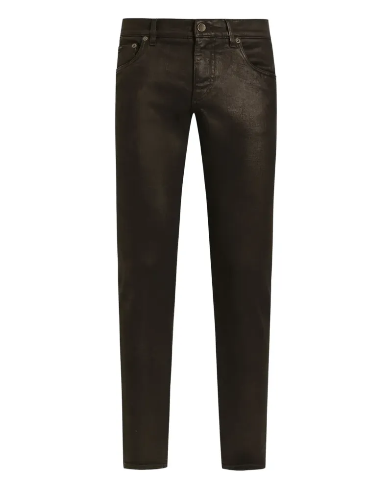 Dolce & Gabbana Ausgeblichene Jeans - Schwarz Schwarz