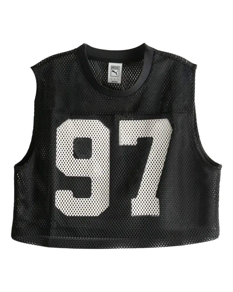 Puma x Rosé number vest - Schwarz Schwarz