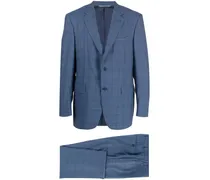Einreihiger Anzug - Blau