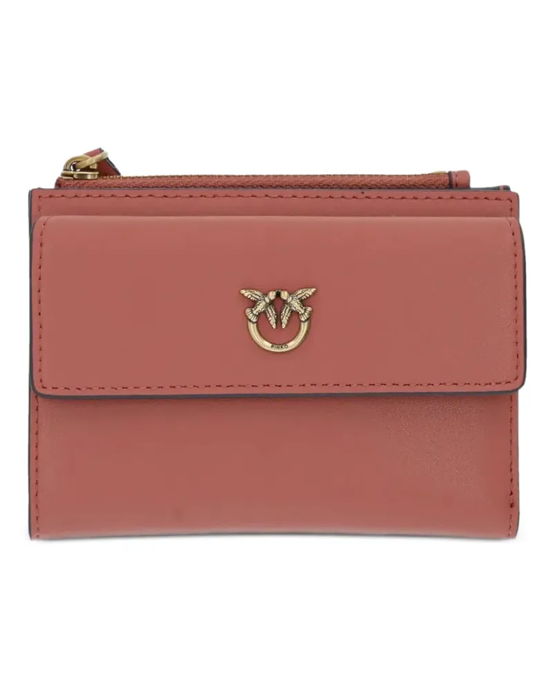 Pinko Kleines Camelia Portemonnaie - Rosa Rosa