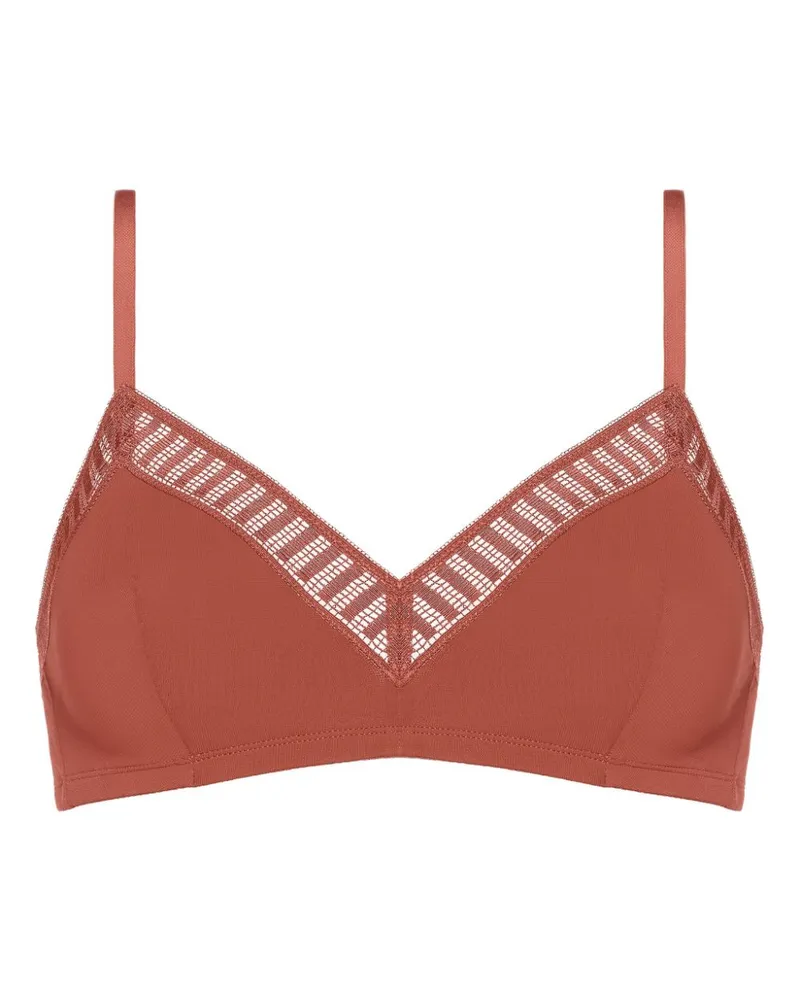 Eres Madeleine Graphic Triangel-BH - Braun Braun