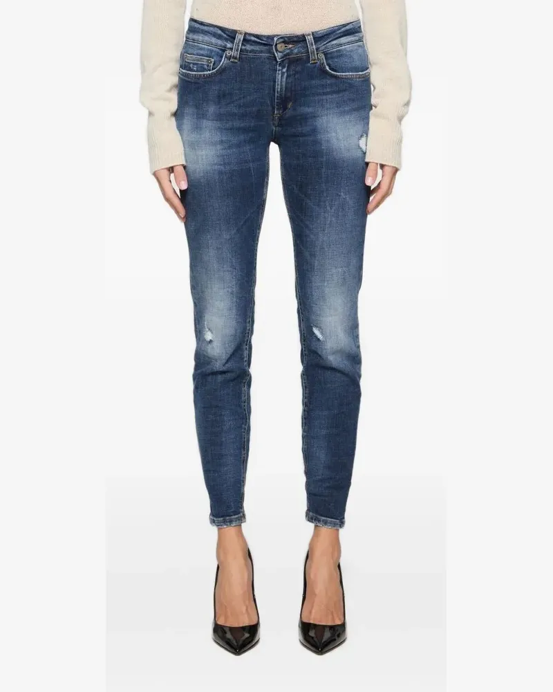 Dondup Monroe distressed-effect jeans - Blau Blau