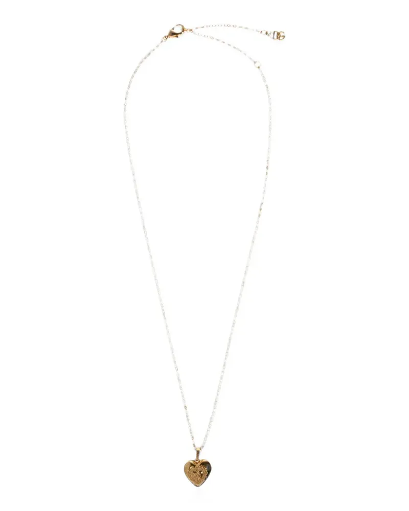 Dolce & Gabbana Halskette mit Herz-Anhänger - Gold Gold