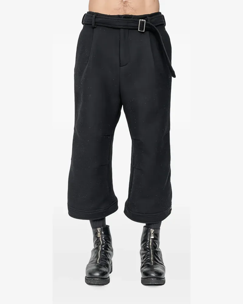 The Viridi-anne Hose mit verstellbarem Gürtel - Schwarz Schwarz