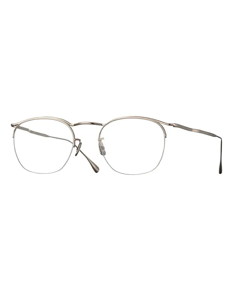 EYEVAN 7285 190 Brille mit rundem Gestell - Gold Gold