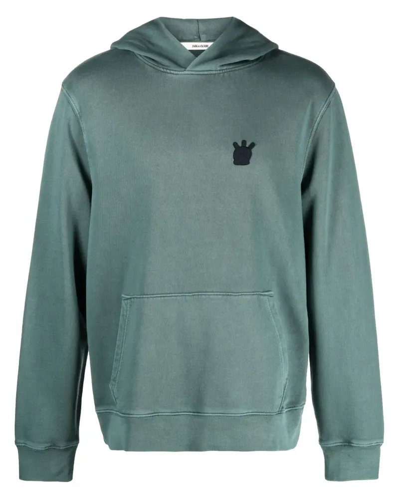 Zadig & Voltaire Sanchi Skull Hoodie - Grün Grün