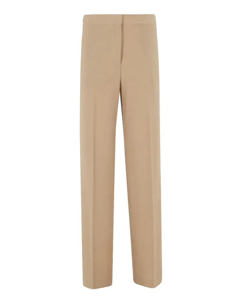 Semicouture Hose mit Reißverschluss - Braun Braun