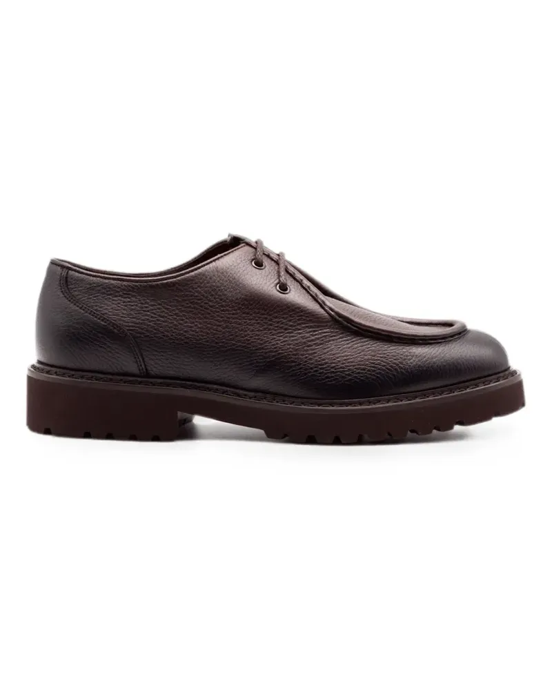 Doucal´s Strukturierte Oxford-Schuhe - Braun Braun