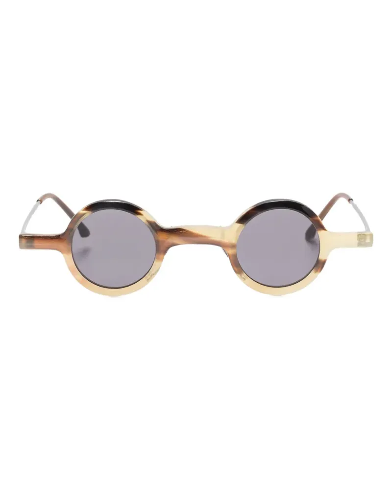 RIGARDS round-frame sunglasses - Nude Nude