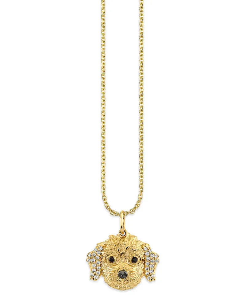 Sydney Evan Halskette mit Diamant-Sternanhänger - Gold Gold