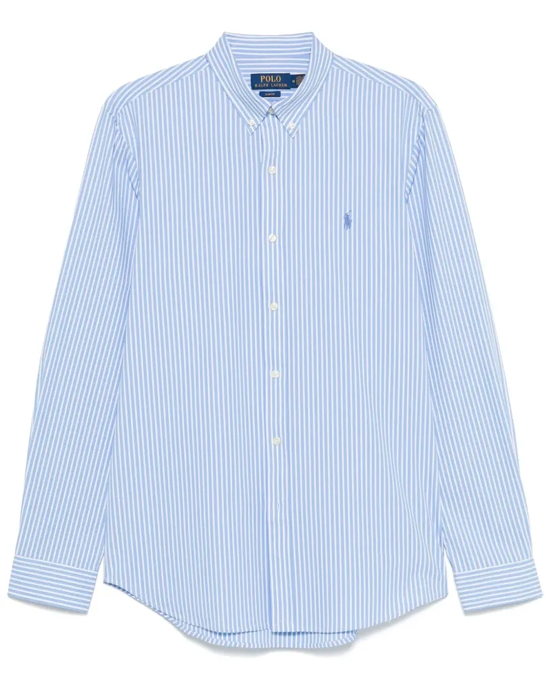 Ralph Lauren Gestreiftes Hemd - Blau Blau