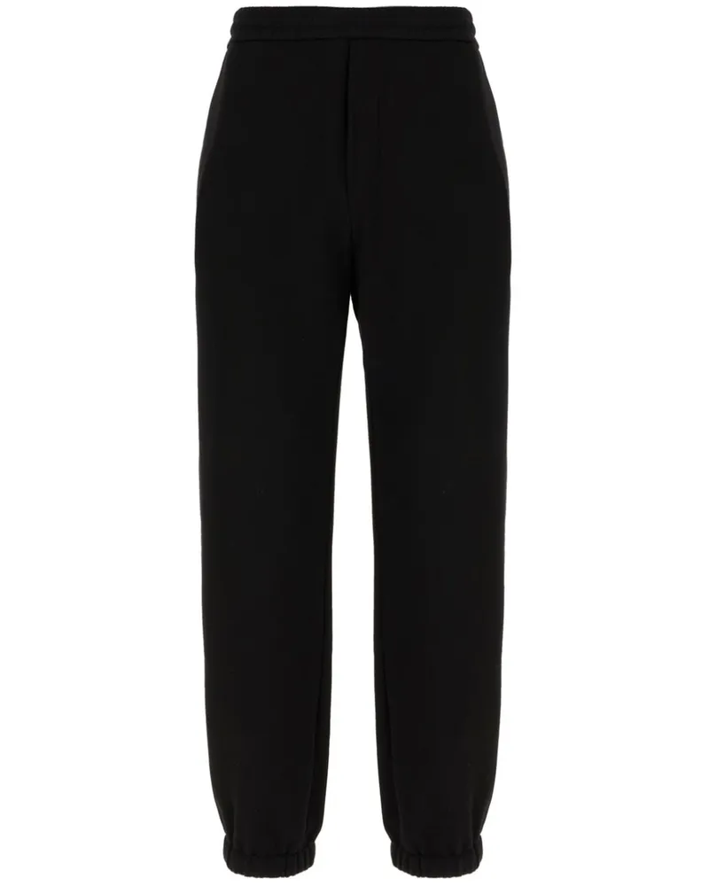Fendi Jogginghose mit Logo-Stickerei - Schwarz Schwarz