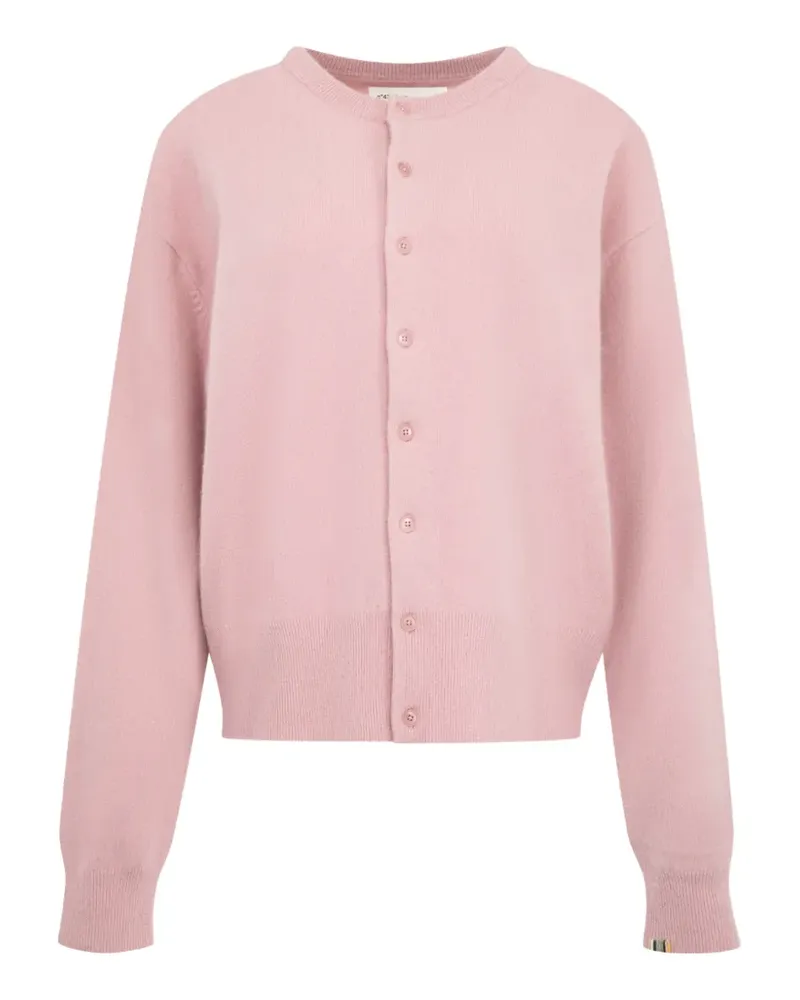 extreme cashmere Nº 436 Luce round-neck cardigan - Rosa Rosa