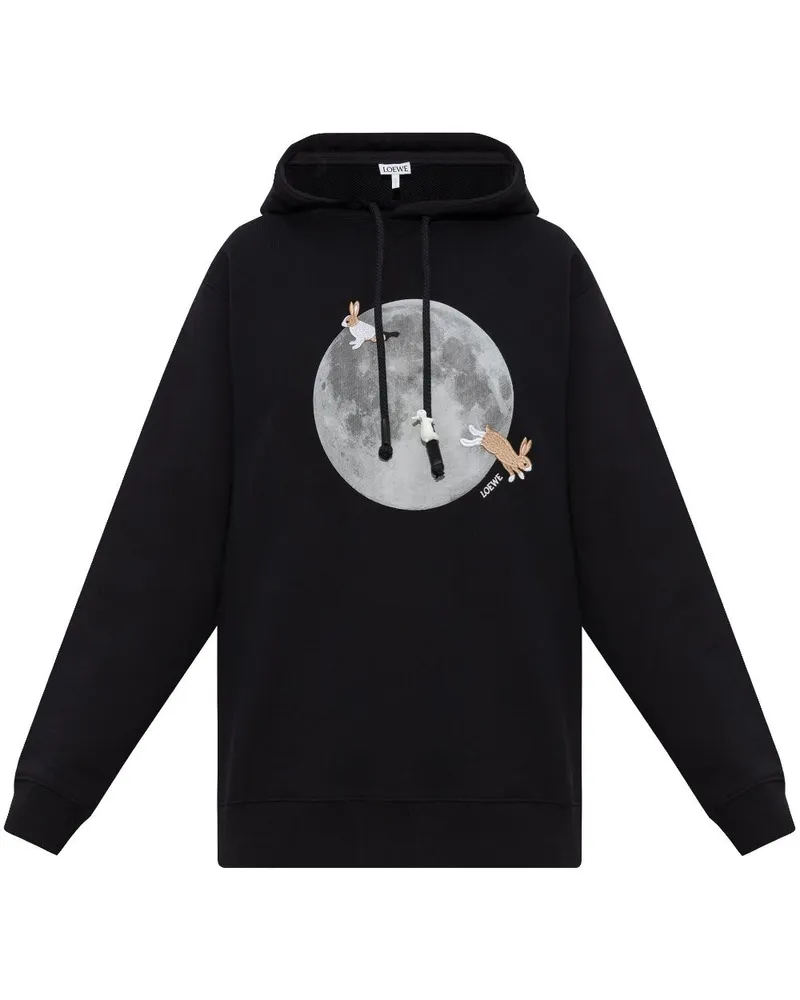 Loewe x Suna Fujita Hoodie - Schwarz Schwarz