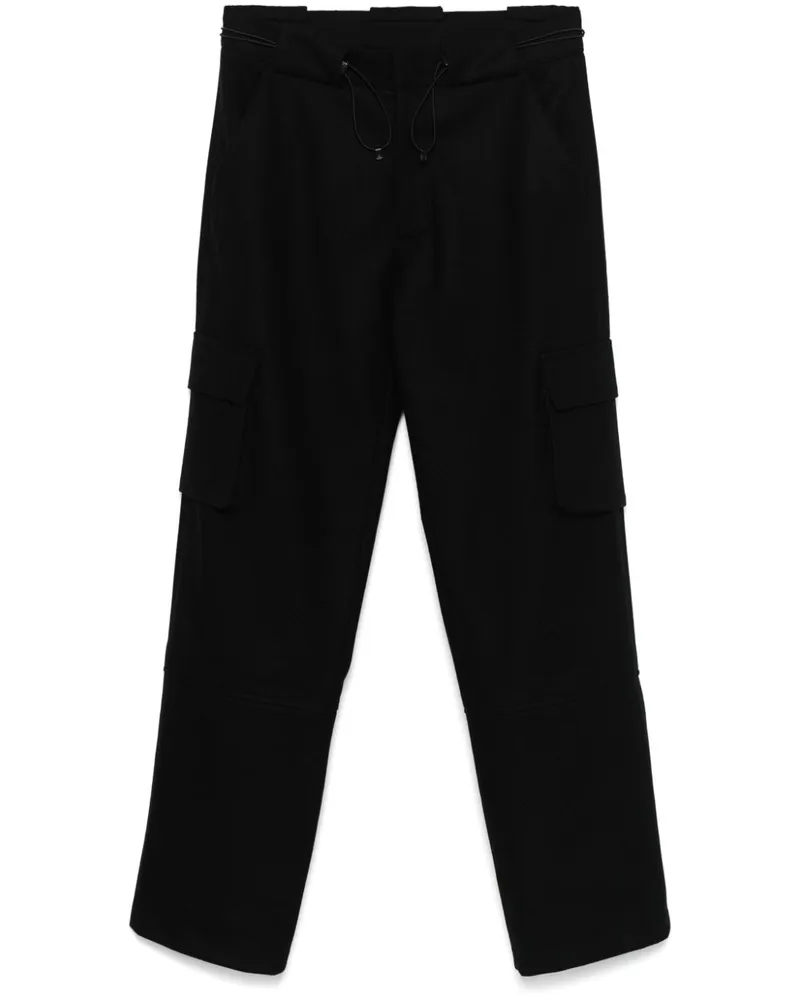 GR10K Cargohose mit Kordelzug - Schwarz Schwarz