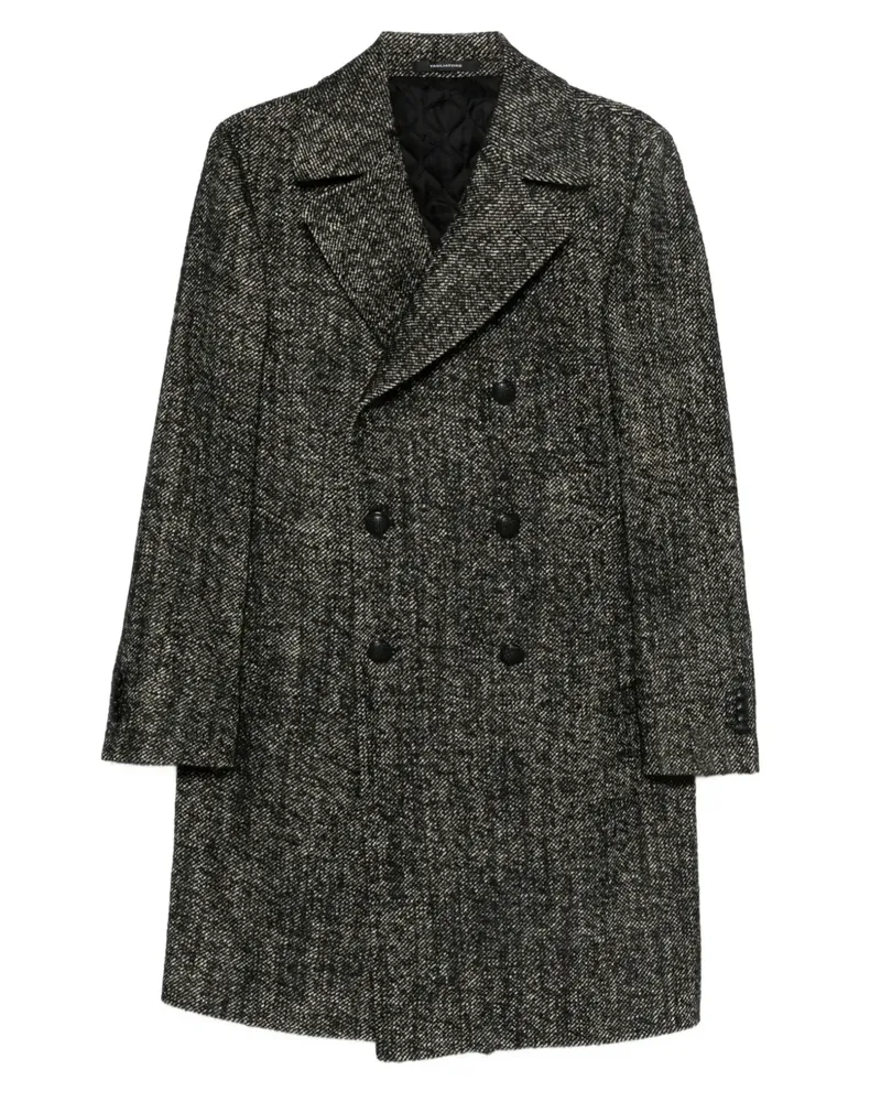 Tagliatore Arden Mantel - Schwarz Schwarz