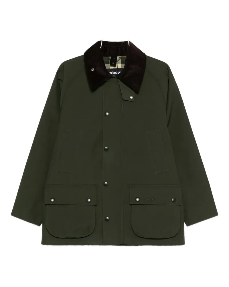 Barbour Bedale corduroy-collar jacket - Grün Grün