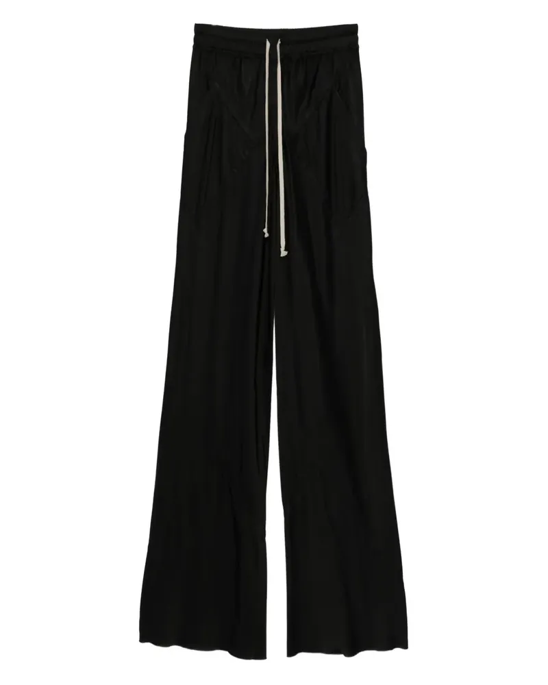 Rick Owens Hose mit Kordelzug - Schwarz Schwarz