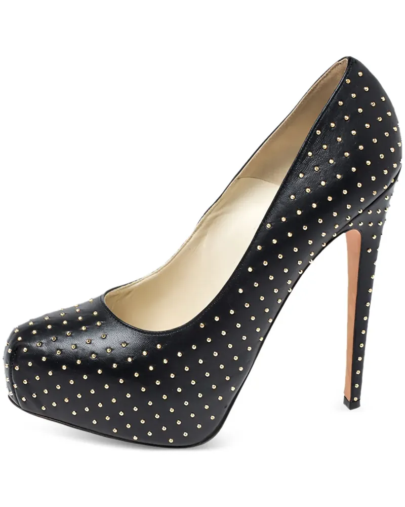 Brian Atwood Pumps mit Nieten - Schwarz Schwarz