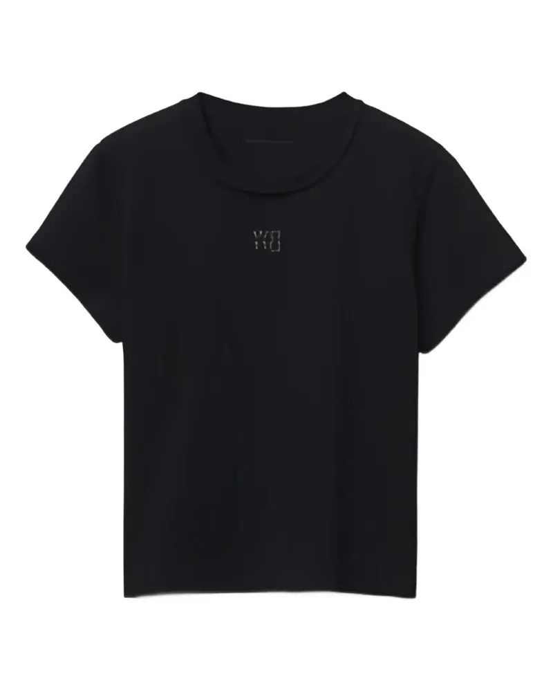 Alexander Wang T-Shirt mit Logo-Print - Schwarz Schwarz
