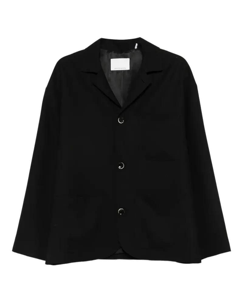 nine:inthe:morning Caio Jacke mit Taschen - Schwarz Schwarz