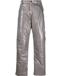 44 LABEL GROUP Group Blow Out Straight-Leg-Hose Grau