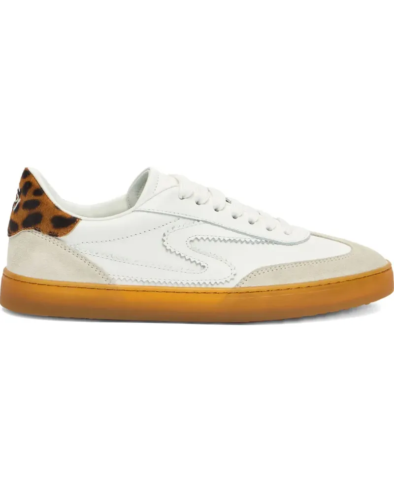 Stuart Weitzman Sw Runaround lace-up trainers - Weiß Weiß