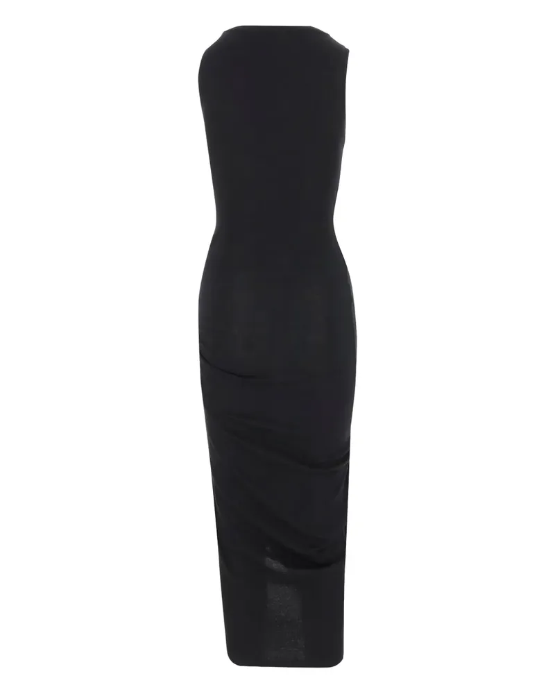 Loewe Geripptes Mini-Trägerkleid - Schwarz Schwarz