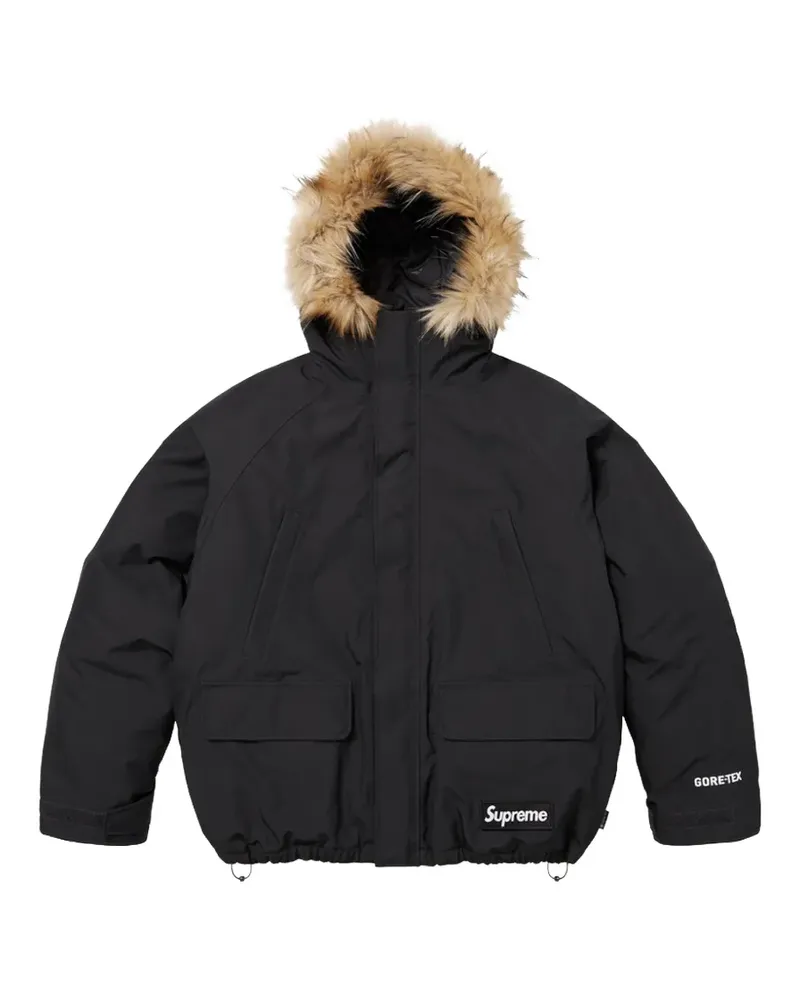 Supreme Being 2-in-1 Gore-Tex parka and reversible down jacket - Schwarz Schwarz
