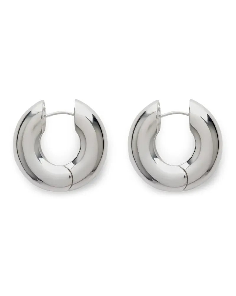ÉLIOU devon hoop earrings - Silber Silber