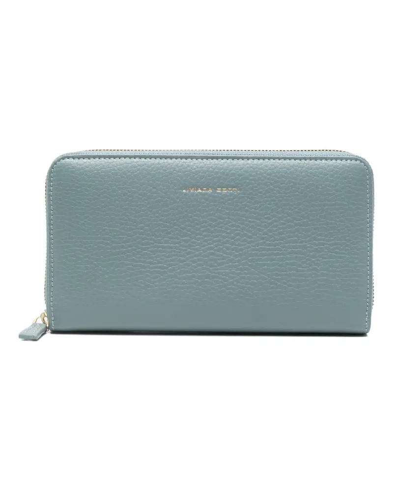 Liviana Conti leather wallet - Blau Blau