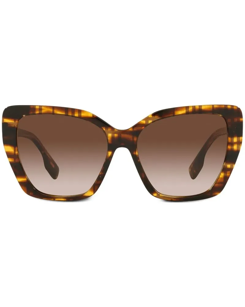 Burberry Tasmin Sonnenbrille in Schildpattoptik - Braun Braun