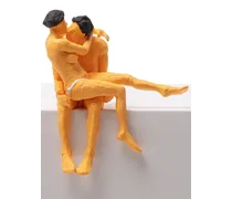 Love is a Verb David & Esther Skulptur - Gelb