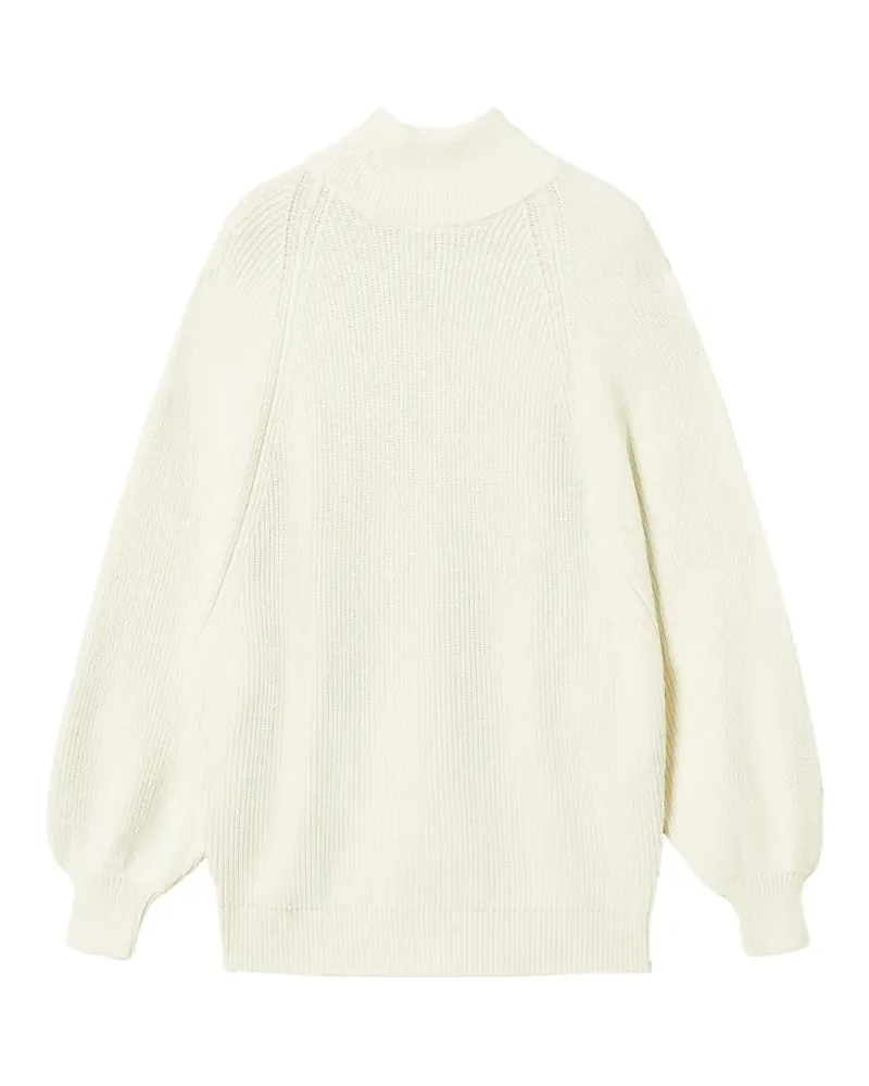 Twin-Set Oversized-Pullover mit Rollkragen - Nude Nude