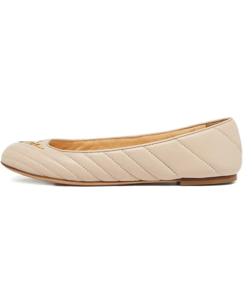 Giuseppe Zanotti Gesteppte Ballerinas - Nude Nude