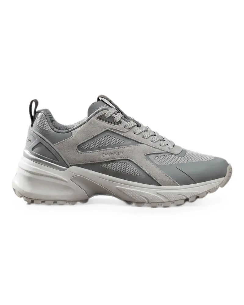 Calvin Klein panelled mesh sneakers - Grau Grau
