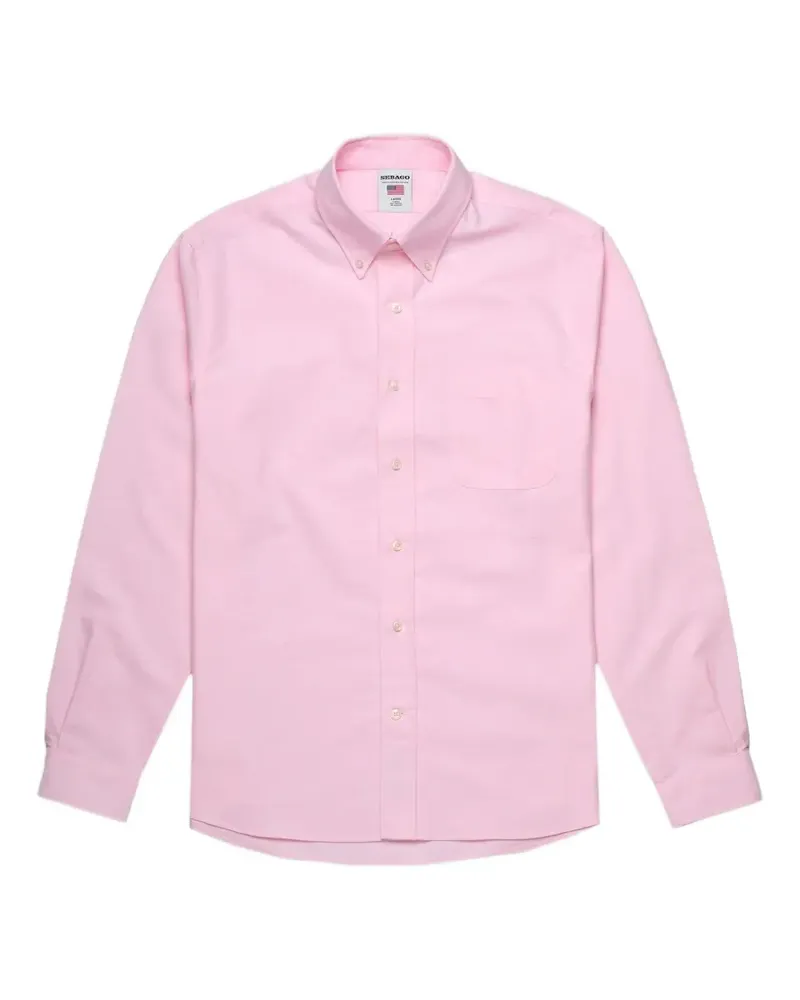 Sebago Whaleback Hemd - Rosa Rosa