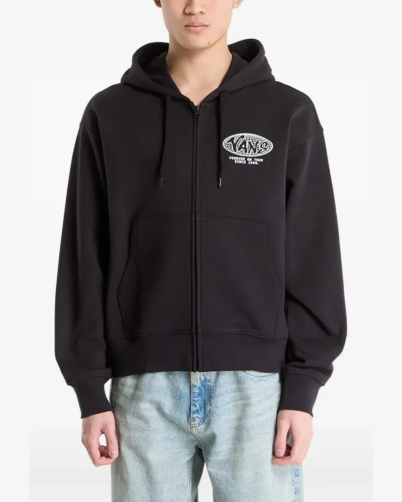 Vans Hoodie mit Logo-Print - Schwarz Schwarz