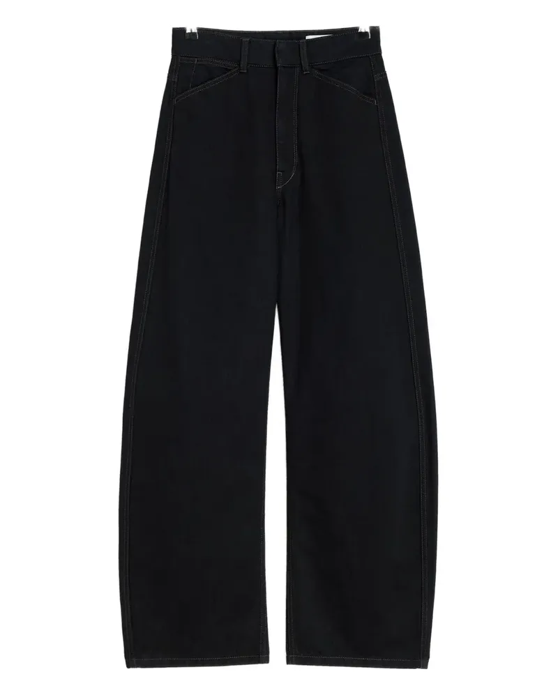Christophe Lemaire Jeans mit hohem Bund - Schwarz Schwarz