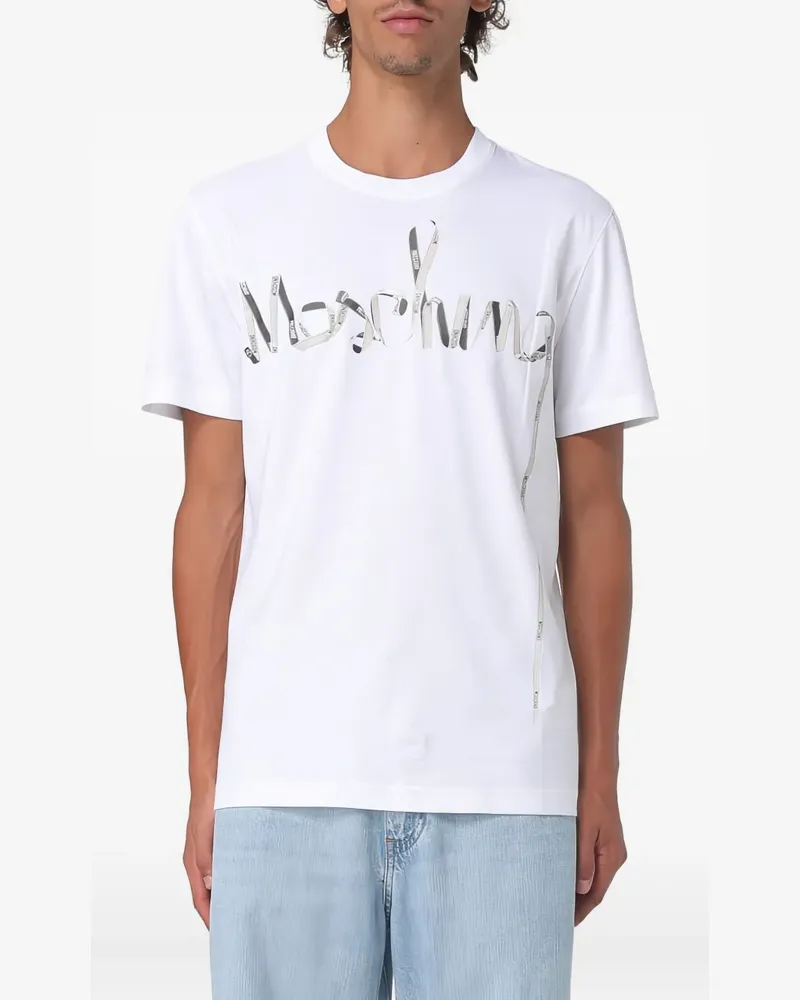 Moschino logo T-shirt - Weiß Weiß