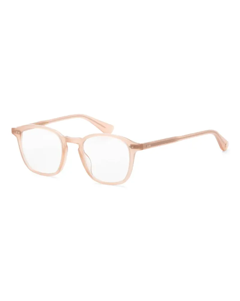 Garrett Leight Markus Brille mit eckigem Gestell - Rosa Rosa