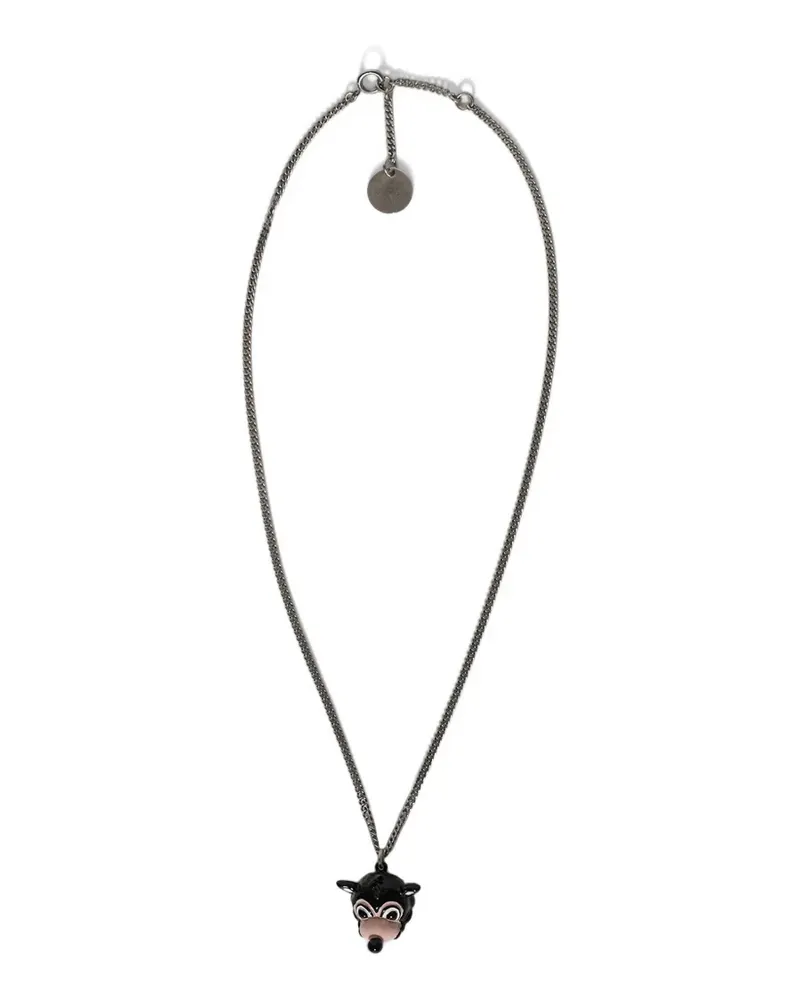 Marni animal pendant necklace - Grau Grau