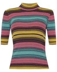 Paul Smith Gestricktes T-Shirt Rosa