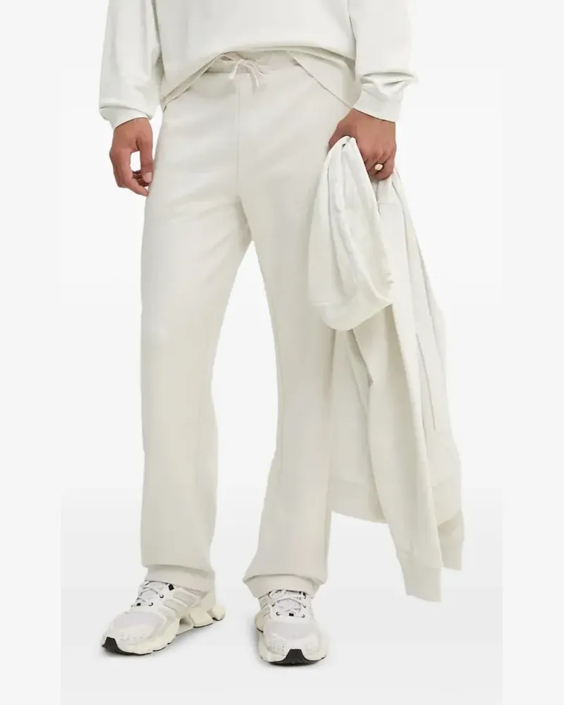 HUGO BOSS Hose mit Kordelzug und Logo - Weiß Weiß