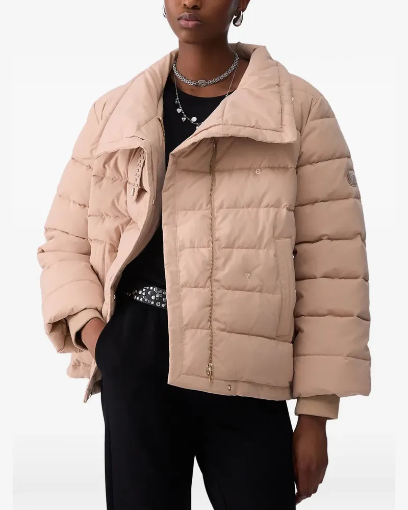 Liu Jo jacket with jewel strap - Nude Nude