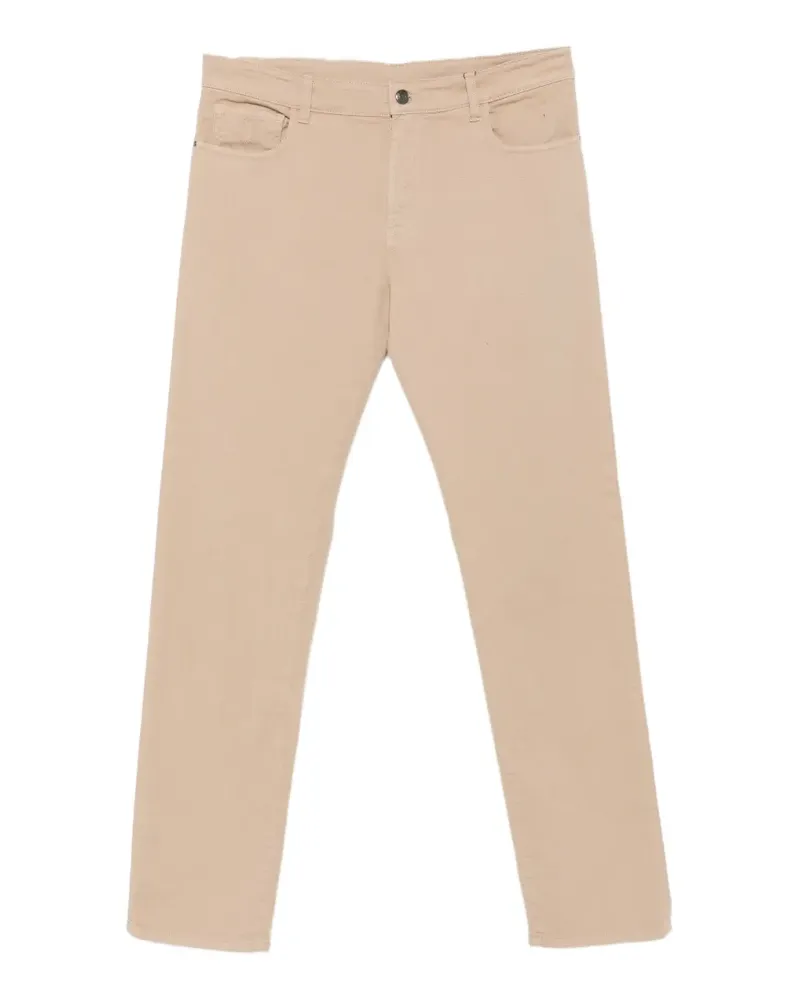 Canali straight-leg five-pocket jeans - Nude Nude