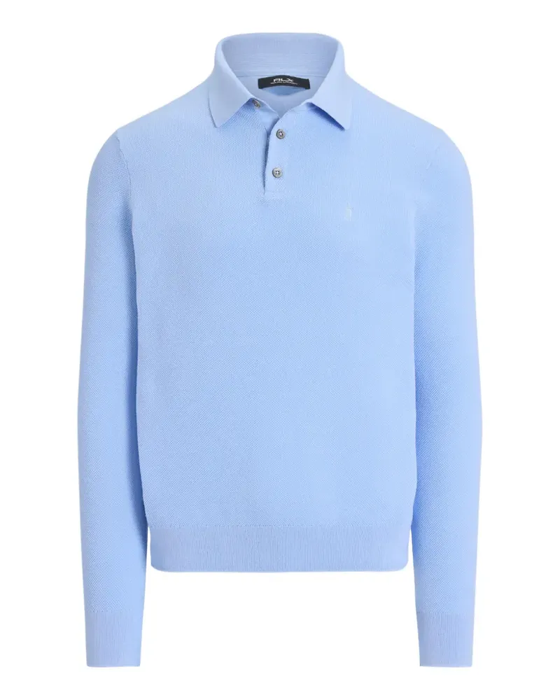 Ralph Lauren Langärmeliges Poloshirt - Blau Blau